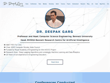 Tablet Screenshot of gdeepak.com